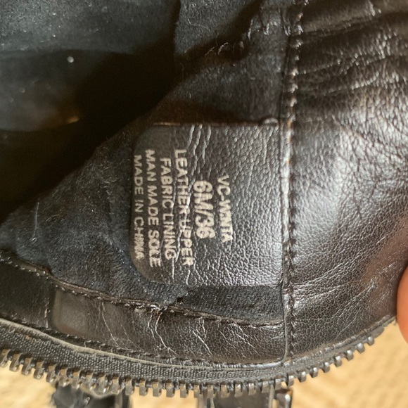 Vince Camuto Black Leather Booties - Picture 12 of 12